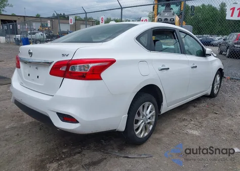 2019 Nissan Sentra Sv z USA, uszkodzony, nr VIN 3N1AB7AP0KY259361
